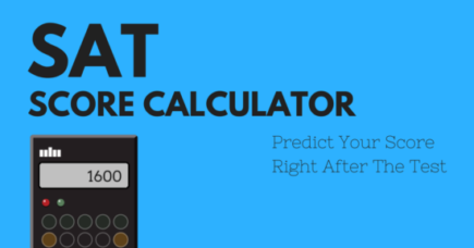 SAT Score Calculator – Raw and Scaled (Practice Score)
