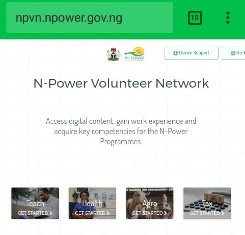npower device support button on npvn portal